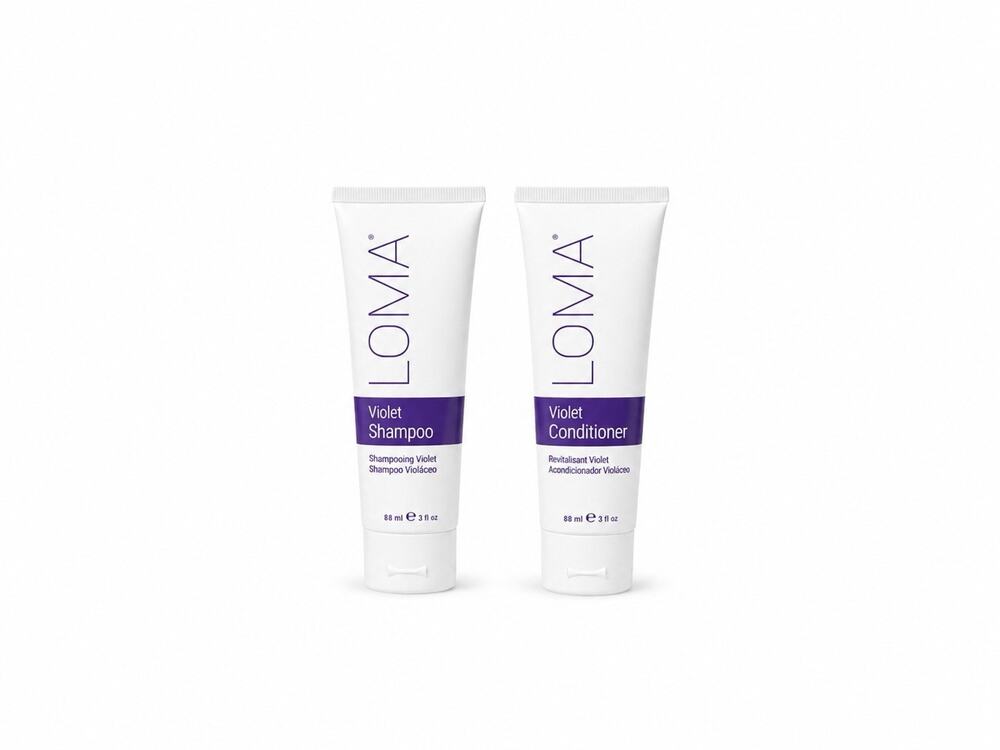 LOMA Violet Shampoo & Conditioner Duo 3 fl oz 88 mL Each Hair Care Set